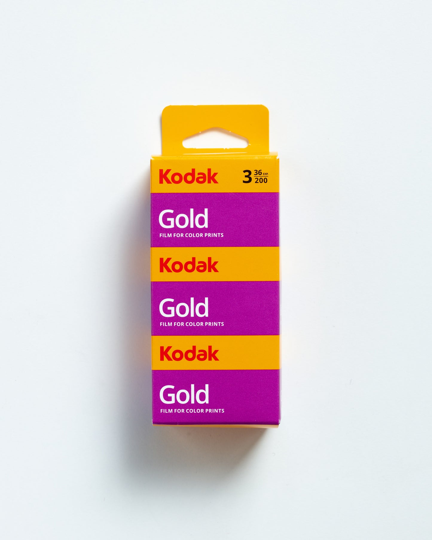 Kodak Gold 36 exp. 35mm color film - Pack of 3